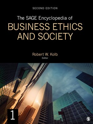 cover image of The SAGE Encyclopedia of Business Ethics and Society